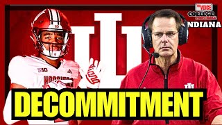 4 Star DB Byron Baldwin DECOMMITS from INDIANA [upl. by Forland]