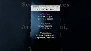 Zodiac Secrets What Your Sign Really Craves [upl. by Augustus]