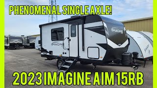 Phenomenal single axle 2023 Grand Design Imagine AIM 15RB travel trailer [upl. by Ambur]