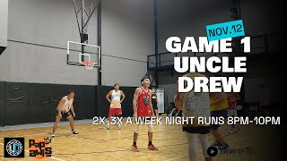 GAME 1 UNCLE DREWS NOV12 [upl. by Nyrac]