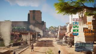 GeForce GTX 1060 3GB  Intel Core i54690K  Assassins Creed AC Origins Benchmark [upl. by Eenej525]