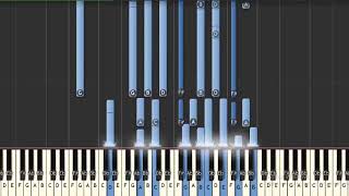 Andrea SanninoAbbracciamePiano tutorial cover piano [upl. by Nylrehs]