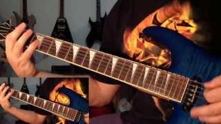 Carcass  Congealed Clot of Blood guitar cover [upl. by Meri266]