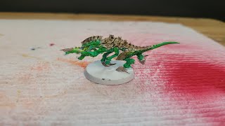 Painting A Hive Fleet Gorgon Termagant Day 65 Of Painting Miniatures Everyday [upl. by Buford121]