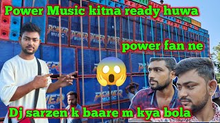 Dj sarzen vs power music  power music fan ने क्या बोला dj sarzen k baare m 😲😲 [upl. by Toor]