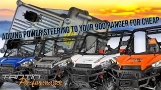 How to Add Power Steering to a Polaris Ranger 900 13 19 For Cheap [upl. by Navarro]