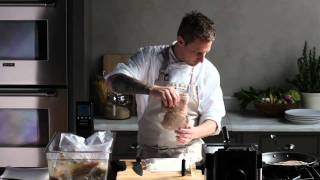 How to Sous Vide a Turkey with Chef Michael Voltaggio Part 3  WilliamsSonoma [upl. by Sidoney]