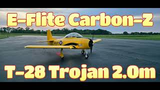 EFlite CarbonZ T28 Trojan 20m [upl. by Novi]