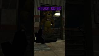 Gmod FNAF Clips  Golden Freddy Appears Out Of Nowhere  shorts [upl. by Eremahs104]