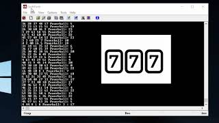 Powerball Random Number Generator Using the Forth Programming Language [upl. by Odareg317]