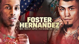 FOSTER VS HERNANDEZ PREDICTION [upl. by Varini]