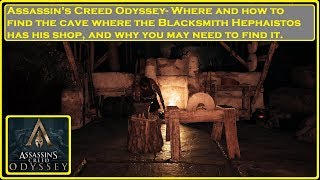 Assassins Creed® Odyssey Where to Find Hephaistos Workshop [upl. by Woolcott]