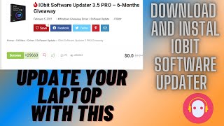 IObit Software Updater DOWNLOAD AND INSTALL IOBIT SOFTWARE UPDATER 36 PRO LICENSE KEY 2021 HINDI [upl. by Mroz]