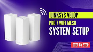 Linksys Velop Pro 7 WiFi Mesh System [upl. by Ilehs]