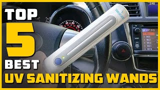 Top 5 Best UV Sanitizing Wands for HomeOfficeTravel Review 2023  Rechargeable Handheld UV Wand [upl. by Bernetta534]