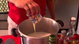 How to make the BEST coquito [upl. by Arreyt]