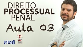 Aula 03  Direito Processual Penal  Princípios Gerais Informadores do Sistema Processual Penal [upl. by Anyel]