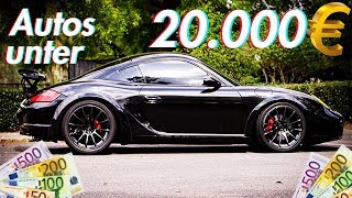 Die besten Anfänger Autos für unter 20000€  RB Engineering  Porsche Cayman [upl. by Ynnod]