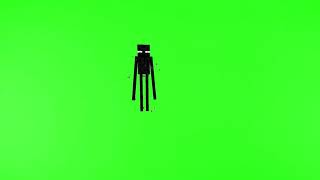 Enderman Green Screen Minecraft [upl. by Meekah]