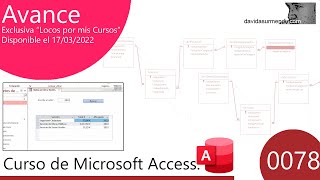 AVANCE 0078 Curso Access Utilizar controles de un formulario como parámetro de una consulta [upl. by Reamonn]