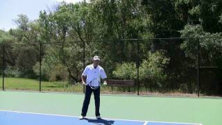 Tennis Backhand Slice Practice Drill [upl. by Miharba]