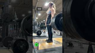 Her Deadlift Was SO FAST😳 [upl. by Eletnahc]