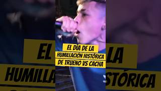 La HUMILLACIÓN HISTÓRICA de TRUENO vs CACHA🔥🥵 Trueno Cacha Freestyle fmsargentina [upl. by Novek60]