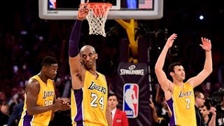 Kobe Bryant Drops 60 in Final Game of Career [upl. by Yenalem]