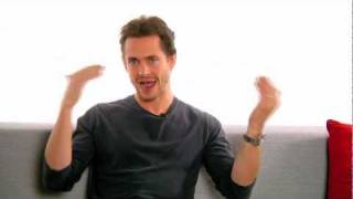 Ask a Star quotVenus in Furquot Star Hugh Dancy Answers Fan Questions at Broadwaycom [upl. by Enajyram734]