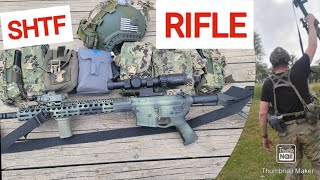 INFANTRYMAN SHTF RIFLE SETUP minuteman infantry shtf [upl. by Rabaj371]