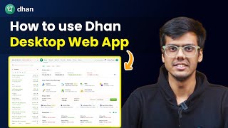 Introducing  Dhan Desktop Web App  Elevate Your Trading Experience [upl. by Letnuhs681]