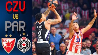 Crvena Zvezda Belgrade  Partizan Belgrade  Full Game Highlights [upl. by Kred470]