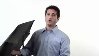 London Fog Compact Promotional Umbrella with Tote Video [upl. by Euh]