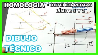 HOMOLOGÍA  ¿Cómo obtener las rectas límite 1 y 2❓🚀 [upl. by Buehrer775]