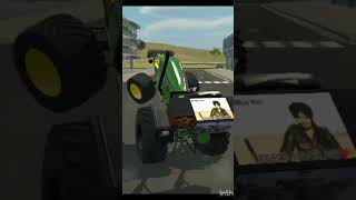 Funny tector stunt😂😂 automobile gaming funny [upl. by Airotna]