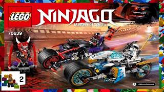 LEGO instructions  Ninjago  70639  Street Race of Snake Jaguar Book 2 [upl. by Geralda]