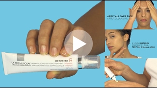 How to use retinol product  Redermic R  La RochePosay [upl. by Eirrod]