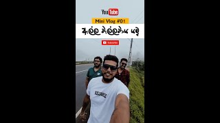 Mini Vlog 01 Road Trip Vibes 🌄  Nuwara Eliya Ella Wellawaya amp Badulla 🚗✨ [upl. by Ellitnahc]