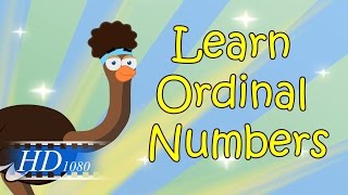 Ordinal Numbers 110 for Kids  Preschool amp Kindergarten Math  Kids Academy [upl. by Sunil]