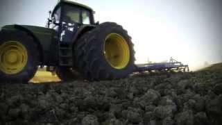 Passage du vibroculteur 2014  John Deere 6800  Vibro CARRE Pentasol GoPro HD [upl. by Nissie]