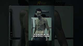 Did you know in THE MACHINIST shorts movie moviefacts film shortvideo nvyn7 [upl. by Yerocal]