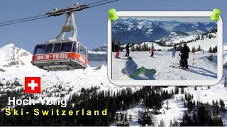 Travel to Hoch Ybrig for skiing  Switzerland [upl. by Eelyma]