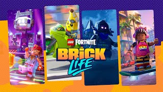 Trailer de Jogabilidade de LEGO Fortnite Brick Life [upl. by Leirvag]