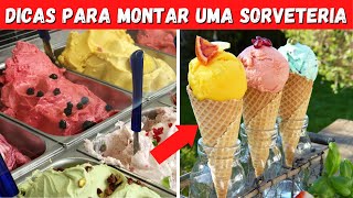 COMO MONTAR UMA SORVETERIA [upl. by Candless]