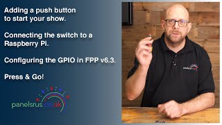 Connecting a Simple Button to a Raspberry Pi  to start your show [upl. by Elayor418]