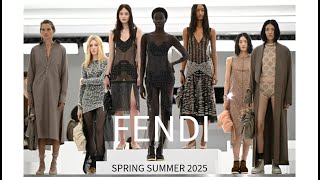 FENDI Women’s Spring Summer 2025 Fashion Show [upl. by Reeba]