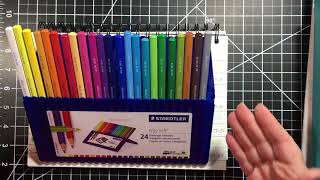 Staedtler Ergo Soft 24 Review [upl. by Nosac707]