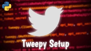 How to set Up Tweepy for Python Tweepy Setup Tutorial Twitter API v2 [upl. by Hollie]