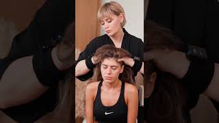 ASMR relaxing neck and facial massage for girl asmrmassage [upl. by Packer]