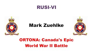 Ortona Canadas Epic WWII Battle  Mark Zuehlke [upl. by Obnukotalo]